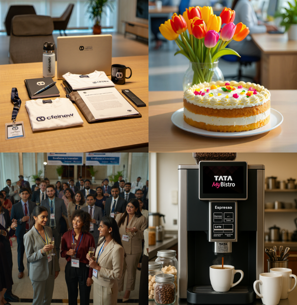 Modern office environment